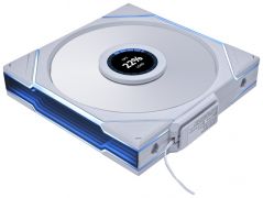 Вентилятор для корпуса Lian Li UNI FAN TL140 LCD Wireless 140mm RGB White G99.14TLLCD1W1W.00