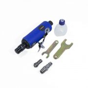 Пневмозачистная машинка с прорезиненной рукояткой(цанги:3мм,6мм, 25000об/мин, 94л/мин,6.3Bar,штуцер 1/4") Rock FORCE RF-RP7305 50366