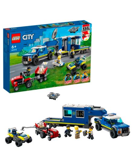 Lego 60315 Город Полицейский мобильный командный трейлер