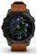 Смарт-часы  Garmin EPIX (GEN 2) Sapphire  серый титан с кожей 010-02582-30