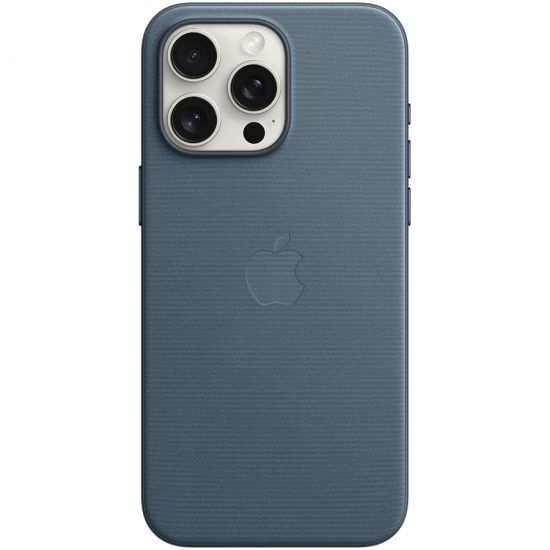 iPhone 15 Pro Max FineWoven Case with MagSafe - Pacific Blue,Model A3135