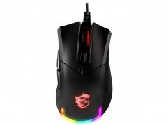 Мышь MSI Clutch GM50 USB2,0/TPE-кабель 2м/Вес 87г,/RGB подсветка/Черный