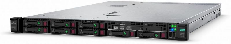 Сервер HP Enterprise DL360 Gen10  1 U/1 x Intel  Xeon Bronze  3106  1,7 GHz/16 Gb  DDR4  2666 MHz/S100i SATA Embedded Ctrl (0,1,5,10)/Nо ODD /1 х 500W