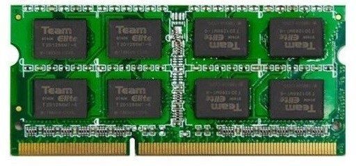 Оперативная память для ноутбука  8GB DDR3 1600Mhz Team Group ELITE PC3-12800 CL11 SO-DIMM TED38G1600C11-S01