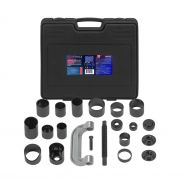 Съемник сайлентблоков и подшипников с комплектом оправок, набор 21пр. 61319 YF-921T2