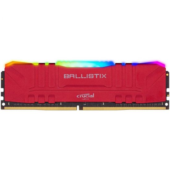 Crucial DRAM Ballistix Red RGB 16GB DDR4 3600MT/s  CL16  Unbuffered DIMM 288pin Red RGB, EAN: 649528825179