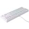 Клавиатура игровая/Gaming keyboard Xtrfy K4 TKL RGB Kailh Red, RU, White