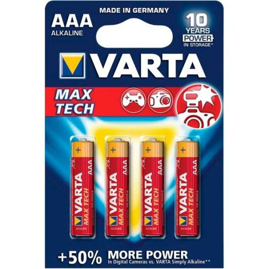 Батарейки Varta Maxi-Tech 1,5V AAA 4703 (4шт.)