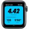 Apple Watch Nike SE GPS, 40mm Space Gray Aluminium Case with Anthracite/Black Nike Sport Band - Regular, Model A2351