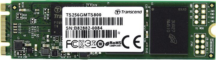 Жесткий диск SSD 256GB Transcend TS256GMTS800S M2