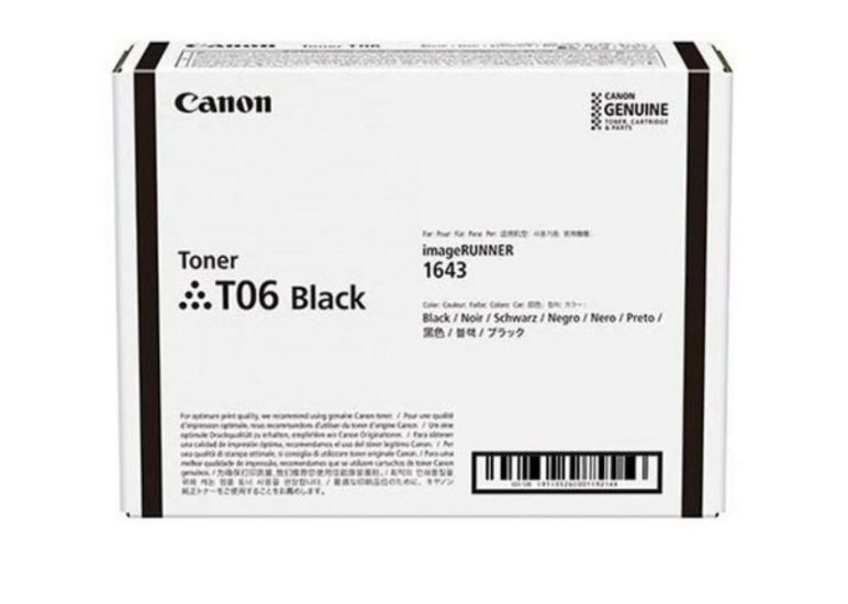 Toner-cartridge Canon/T06 Black/для imageRUNNER 1643i/1643