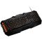 CANYON Wired multimedia gaming keyboard with lighting effect, Marco setting function G1-G5 five keys. Numbers 118keys, RU layout, cable length 1.73m, 500*223*35mm, 0.822kg