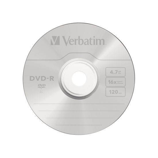 Диск DVD-R Verbatim (43547) 4.7GB 1штука Незаписанный Диск DVD-R Verbatim (43547) 4.7GB 1штука Незаписанный