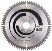 Bosch ЦИРКУЛЯРНЫЙ ДИСК 216X30X2,5  80 MULTI