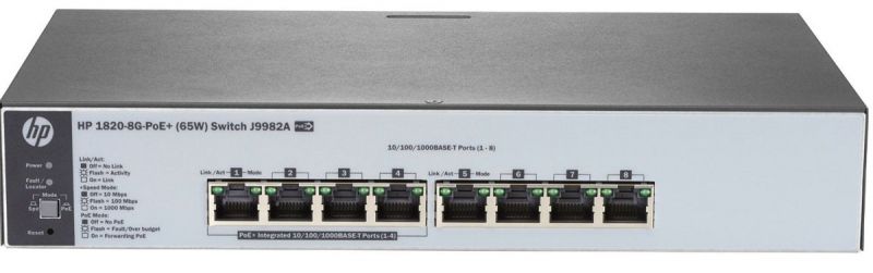 Switch HP Enterprise/1820-8G-PoE+ (65W) Switch