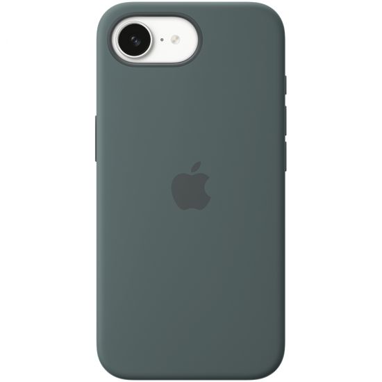 iPhone 16e Silicone Case – Lake Green iPhone 16e Silicone Case – Lake Green