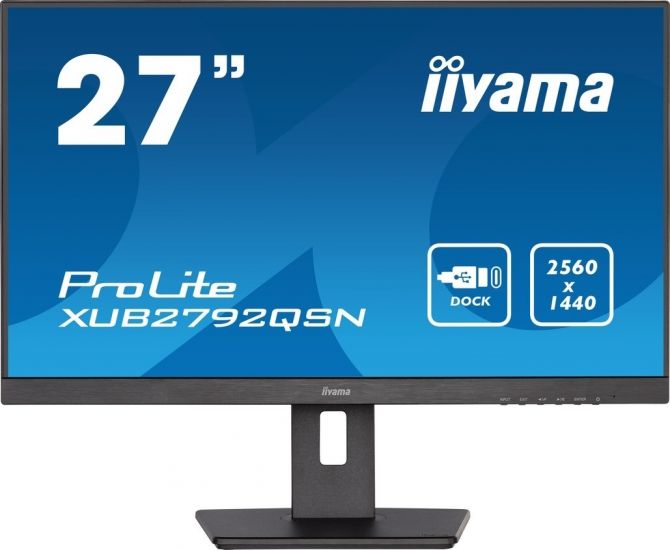 Монитор Iiyama XUB2792QSN-B5 черный