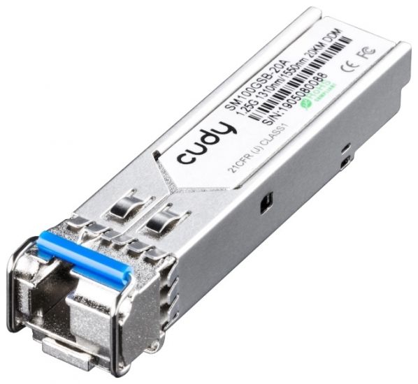 Модуль SFP CUDY SM100GSB-20A