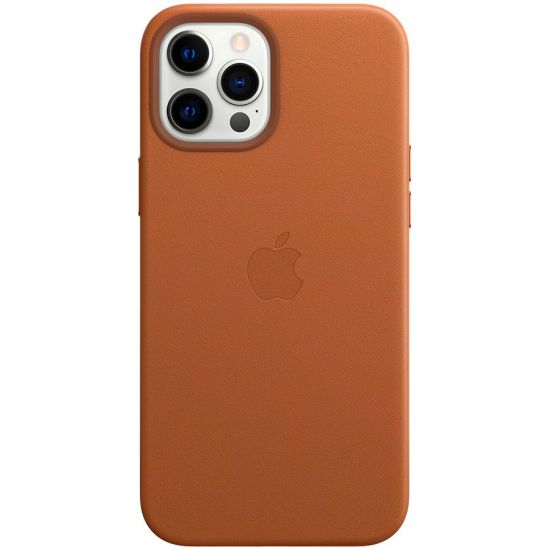 iPhone 12 Pro Max Leather Case with MagSafe - Saddle Brown