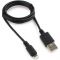 Кабель USB Cablexpert CC-USB-AP2MBP AM/Lightning, для iPhone5/6/7/8/X, IPod, IPad, 1м, черный, пакет