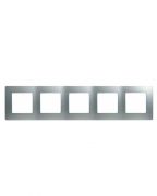 Legrand 672555 Рамка 5п АЛЮ ETIKA