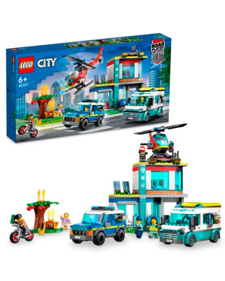 Lego 60371 Город Штаб спасательных транспортных средств