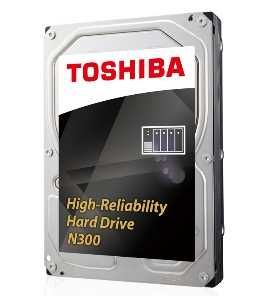 Жесткий диск TOSHIBA HDWN160UZSVA/HDEXS10ZNA51F N300 High-Reliability Hard Drive 6TB 3,5" 7200RPM 128MB SATA-III