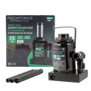 Домкрат бутылочный 25т низкопрофильный (высота подхвата - 230мм, высота подъема - 360мм, ход штока - 15108       RF-T92507(BR)(Euro)