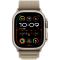 Apple Watch Ultra 2 GPS + Cellular, 49mm Titanium Case with Olive Alpine Loop - Small,Model A2986