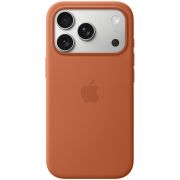 iPhone 17 Pro Silicone Case with MagSafe - Terra Cotta,Model A3559