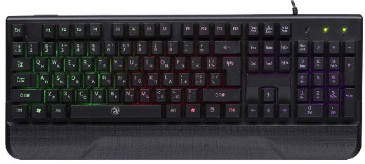 Клавиатура игровая 2E Gaming KG310 LED USB Black Ukr
