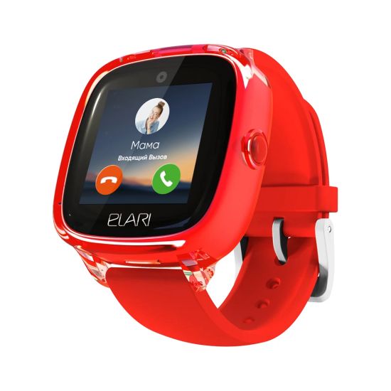 Смарт часы Elari KidPhone 4G Fresh Красный Смарт часы Elari KidPhone 4G Fresh Красный