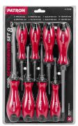 Набор отверток силовых магнитных 8пр (SL5.5x75мм, SL6.5x100мм, SL8х150мм, РН1х75мм, РН2х100мм, РН3х1 64832 P-7008