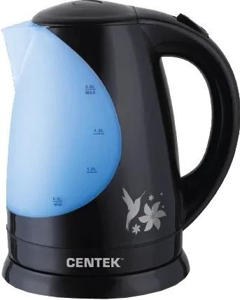 Чайник Centek CT-1039 Black 2.0л, 2200Вт