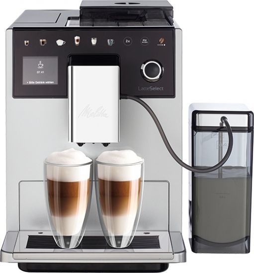 Кофемашина Melitta Latte Select F63/0-201 EU черный, серый