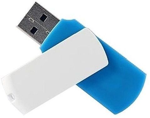 USB-ФЛЕШ-НАКОПИТЕЛЬ 64Gb GOODRAM UCO2 USB 2,0 UCO2-0640MXR11 BLUE/WHITE
