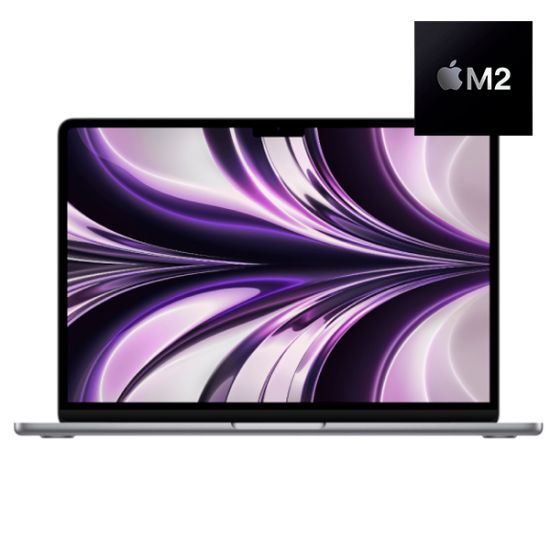 Apple MacBook Air, 13", M2, 512GB SSD, Space Grey (MLXX3RU/A)