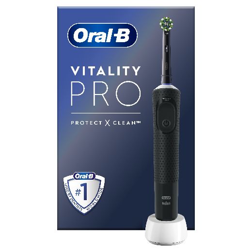 Электрическая зубная щётка Oral-B Vitality Pro D103.413.3, Чёрная