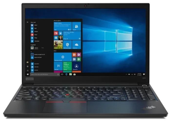 Ноутбук Lenovo NoteBook TP E15 15,6'FHD/Core i5-10210U/8GB/512Gb SSD/BK/Win10 Pro (20RD002CRT) /