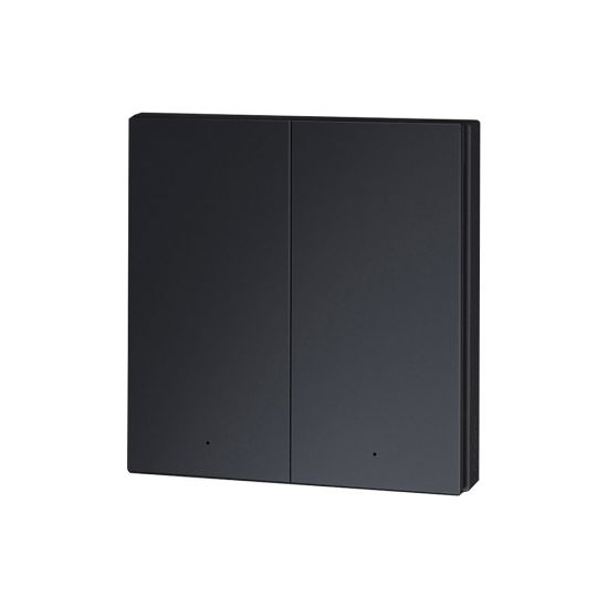 Настенный беспроводной выключатель двухклавишный Aqara Wireless Remote Switch H1(Double Rocker)