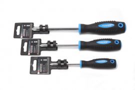 Отвертка крестовая магнитная "Profi" S2 PH2.0х100мм, в пластиковом держателе Forsage F-70120100 27165