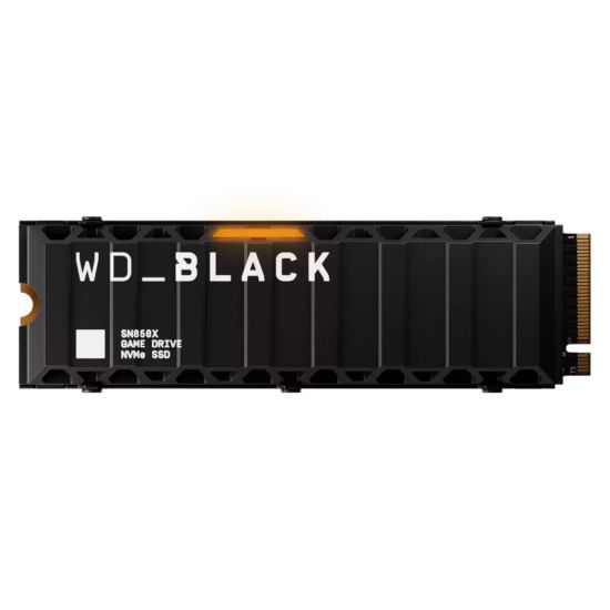 Твердотельный накопитель 8000GB SSD WD BLACK SN850X M.2 2280 NVMe R7200/W6600 WDS800T2XHE-00CDD0 (Комплектация с радиатором)