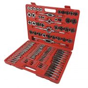 Набор метчиков и плашек 110 пр. (2х0.4,3х0.5,4х0.7,5х0.8,6х0.75-1,8х0.75-1,25,9х0.75-1.25,10х0.75-1. A1-GP101 GP101