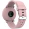 CANYON Smart watch, 1.3inches IPS full touch screen, Round watch, IP68 waterproof, multi-sport mode, BT5.0, compatibility with iOS and android, Pink, Host: 25.2*42.5*10.7mm, Strap: 20*250mm, 45g