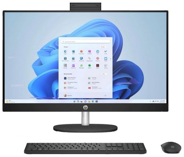 HP All-in-One 27-cr0027ci 7Y0H5EA серебристый