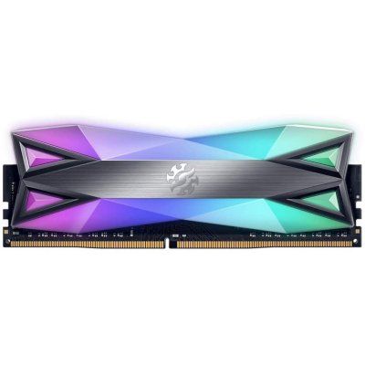 ОЗУ A-Data XPG Spectrix D60G RGB 8Gb 3200MHz DDR4 DIMM, CL16, 1.4v,  AX4U32008G16A-ST60