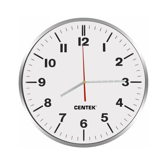 Часы настенные Centek СТ-7100 White Часы настенные Centek СТ-7100 White