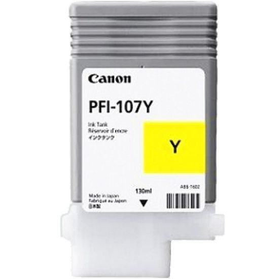 Toner Canon/PFI-107Y/Designjet/№107/yellow/130 мл