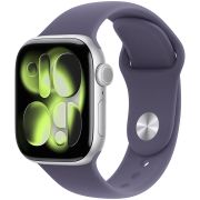 Apple Watch Series 11 GPS 42mm Silver Aluminium Case with Purple Fog Sport Band - M/L,Model A3331