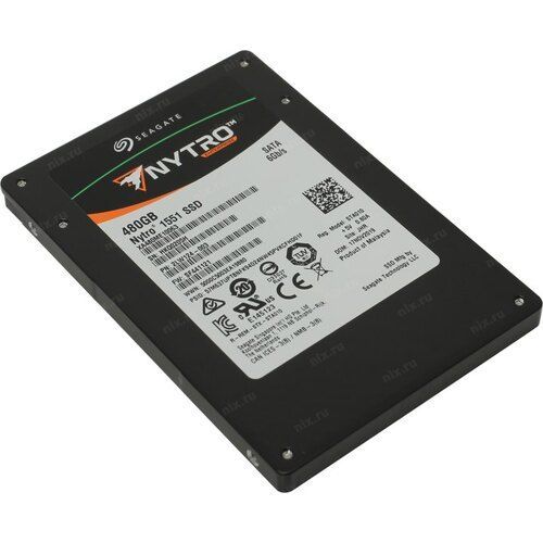 Твердотельный накопитель 480GB SSD Seagate Nytro 1551 2.5” SATA3 R564Mb/s W535MB/s XA480ME10063